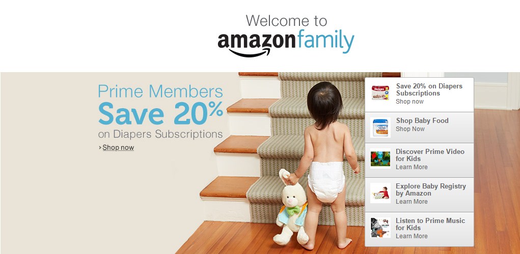 美国亚马逊 Amazon Family（亚马逊家庭会员计划）加入以及取消教程