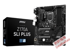 MSI Pro Solution Intel Z170A LGA 1151 DDR4 USB 3.1 ATX Motherboard (Z170A SLI Plus)